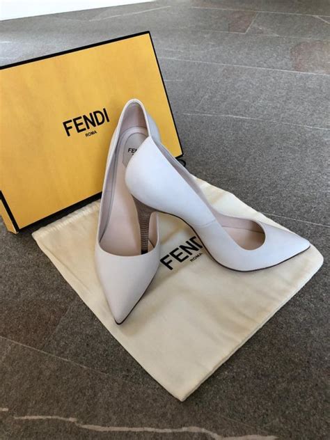 fendi tacco bianco|Scarpe FENDI da Donna .